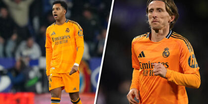 Rodrygo und Luka Modrić, Real Madrid vs. Espanyol