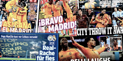 pressestimmen manchester city real madrid playoffs