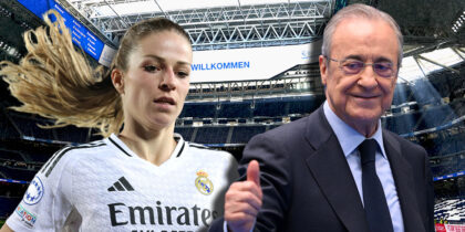 Melanie Leupolz Real Madrid Florentino Pérez Bernabéu