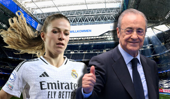 Melanie Leupolz Real Madrid Florentino Pérez Bernabéu