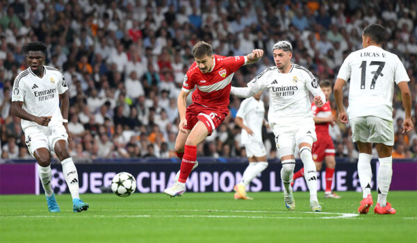 Angelo Stiller VfB Stuttgart Real Madrid Bernabéu