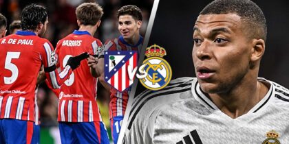 Atlético Real Madrid Kylian Mbappé