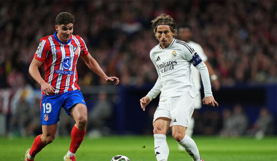 Luka Modric Atlético Real Madrid Champions League