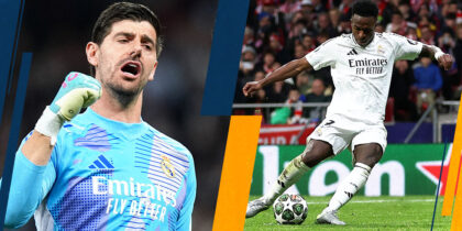 Thibaut Courtois Vinícius Júnior Champions League