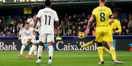 Kylian Mbappé Villarreal Real Madrid