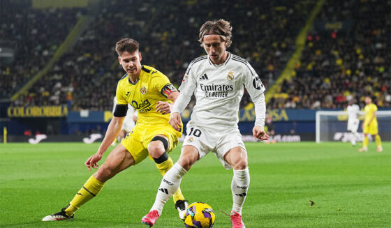 Luka Modric Villarreal Real Madrid