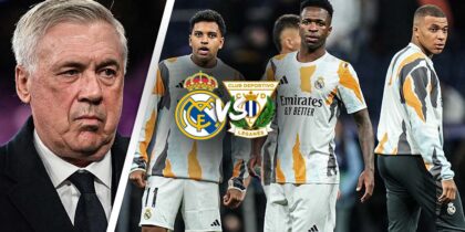 Carlo Ancelotti Rodrygo Vinicius Mbappe