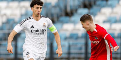 Real Madrid Juvenil vs. AZ Alkmaar, Lorenzo Aguado