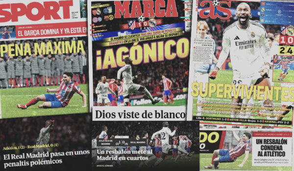Pressestimmen Real Madrid Atlético Champions League