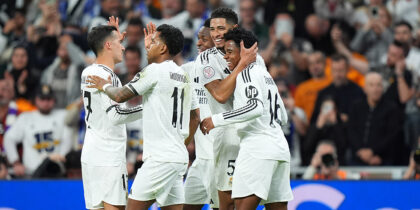 Endrick Real Madrid Jubel Team