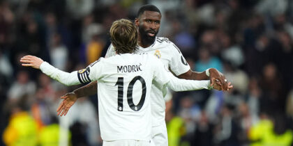 Antonio Rüdiger Luka Modric Real Madrid