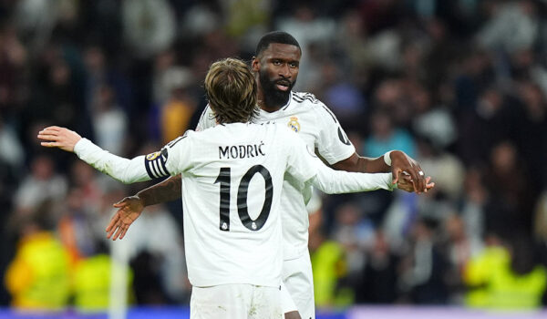 Antonio Rüdiger Luka Modric Real Madrid