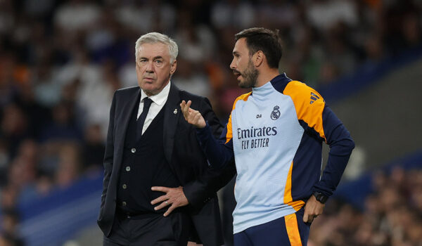 Carlo Ancelotti Davide Ancelotti Real Madrid