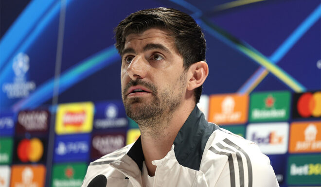 Thibaut Courtois Champions League Real Madrid PK