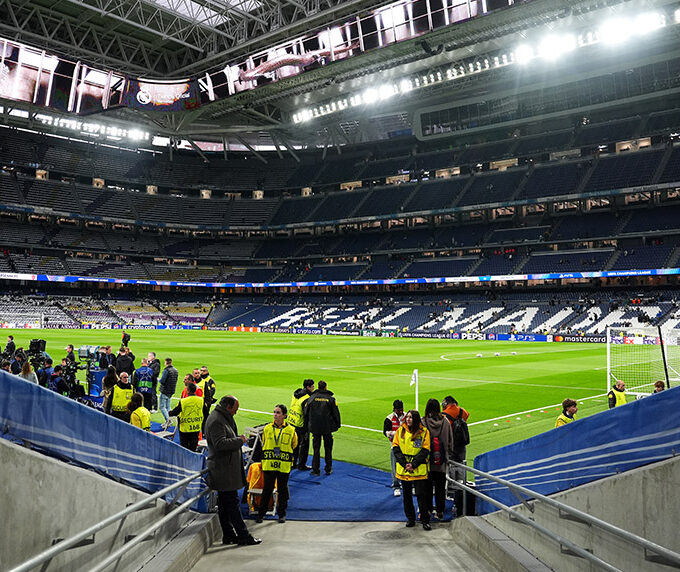 Estadio Santiago Bernabéu Real Madrid Champions League