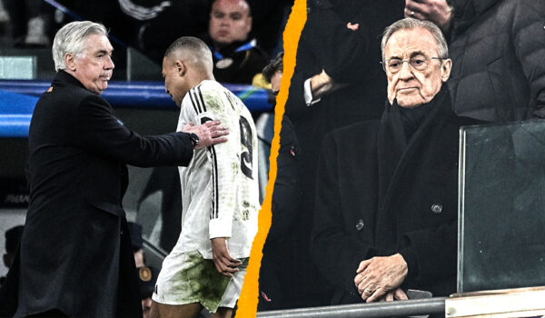 Carlo Ancelotti Kylian Mbappé Florentino Pérez