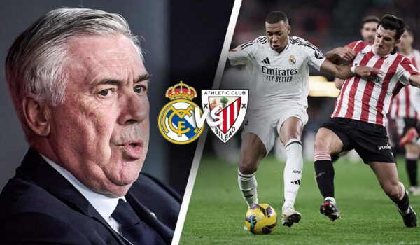 Carlo Ancelotti Real Madrid Bilbao