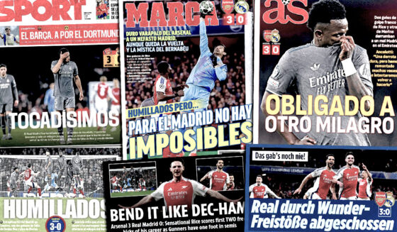 Arsenal Real Madrid Pressestimmen Champions League