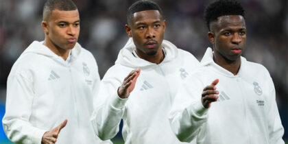 Kylian Mbappé David Alaba Vinícius Júnior Real Madrid