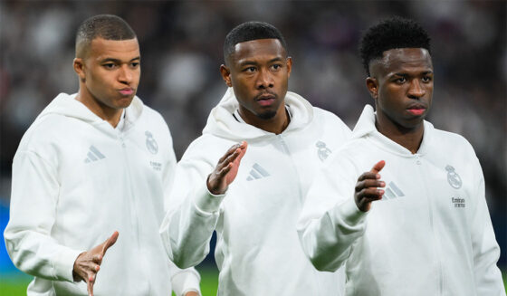 Kylian Mbappé David Alaba Vinícius Júnior Real Madrid