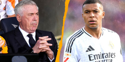 Carlo Ancelotti Kylian Mbappé