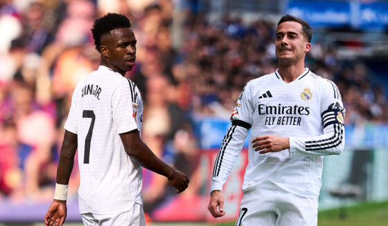 Vinícius Júnior Lucas Vázquez Real Madrid