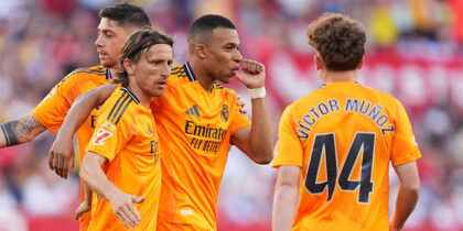 Kylian Mbappé Sevilla Real Madrid