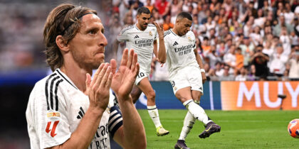 Luka Modric Kylian Mbappé Real Madrid