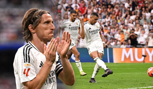 Luka Modric Kylian Mbappé Real Madrid