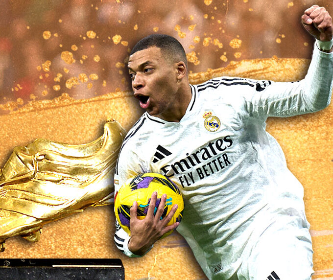 Kylian Mbappé Real Madrid Goldener Schuh Pichichi