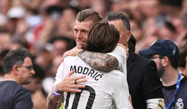 Toni Kroos Luka Modric Real Madrid