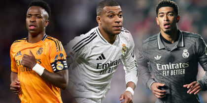 Vinícius Júnior Kylian Mbappé Jude Bellingham Real Madrid