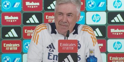Carlo Ancelotti PK vor Celta