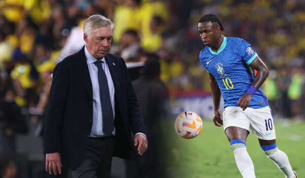 Carlo Ancelotti Vinícius Júnior Brasilien