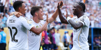 Arda Güler Trent Alexander Arnold Vinícius Júnior Real Madrid