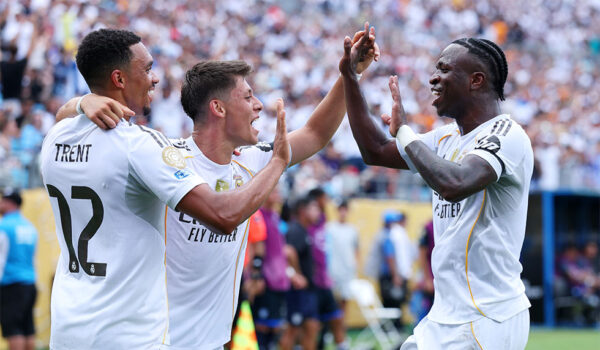 Arda Güler Trent Alexander Arnold Vinícius Júnior Real Madrid