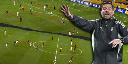 Xabi Alonso Real Madrid Taktik Dreierkette