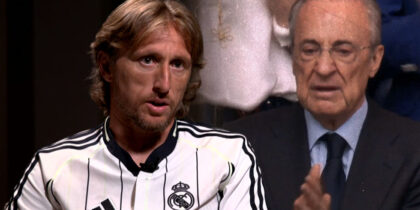 Luka Modric Florentino Pérez Real Madrid