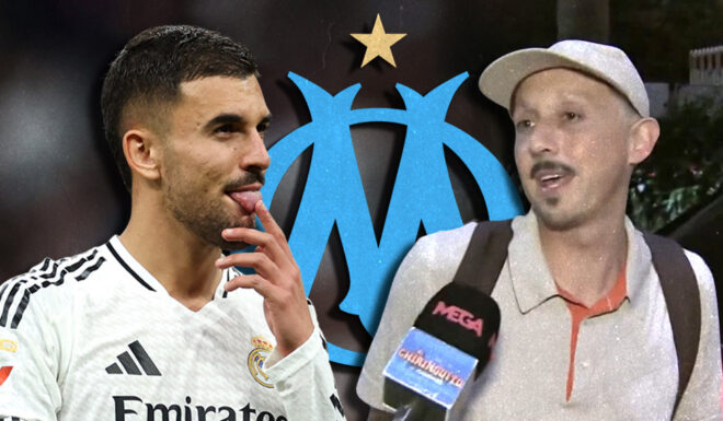 Daniel Ceballos Real Madrid Olympique Marseille