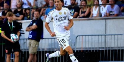 WSG Tirol vs. Real Madrid Álvaro Carreras