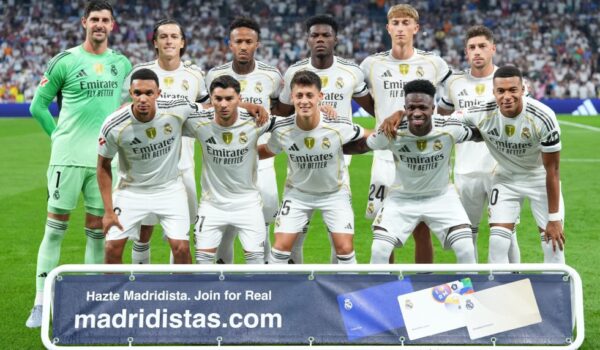 Real Madrid vs. CA Osasuna 1. Spieltag 25/26 Startelf