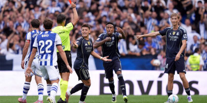 Dean Huijsen Rote Karte Real Sociedad Real Madrid