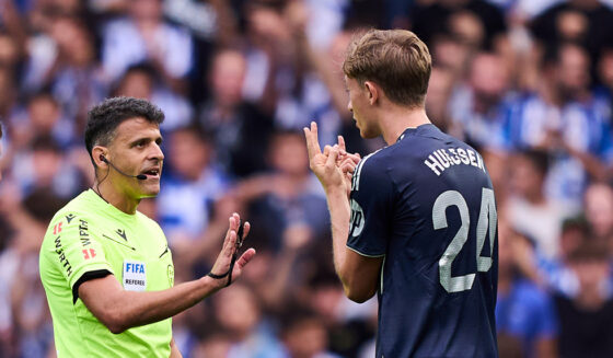 Dean Huijsen Real Madrid Schiedsrichter