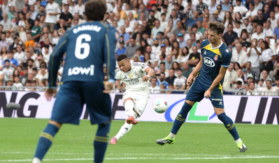 Kylian Mbappé Real Madrid Espanyol La Liga