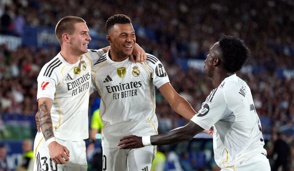 Kylian Mbappé Vinícius Júnior Franco Mastantuono Real Madrid