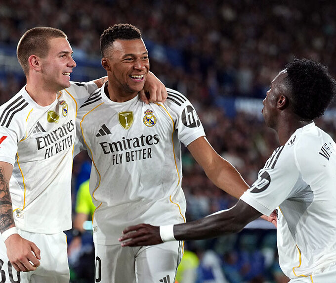 Kylian Mbappé Vinícius Júnior Franco Mastantuono Real Madrid