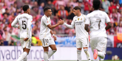 Kylian Mbappé Federico Valverde Real Madrid