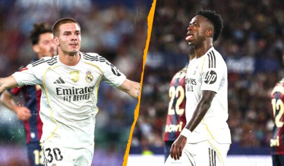 Franco Mastantuono , Vinícius Júnior UD Levante