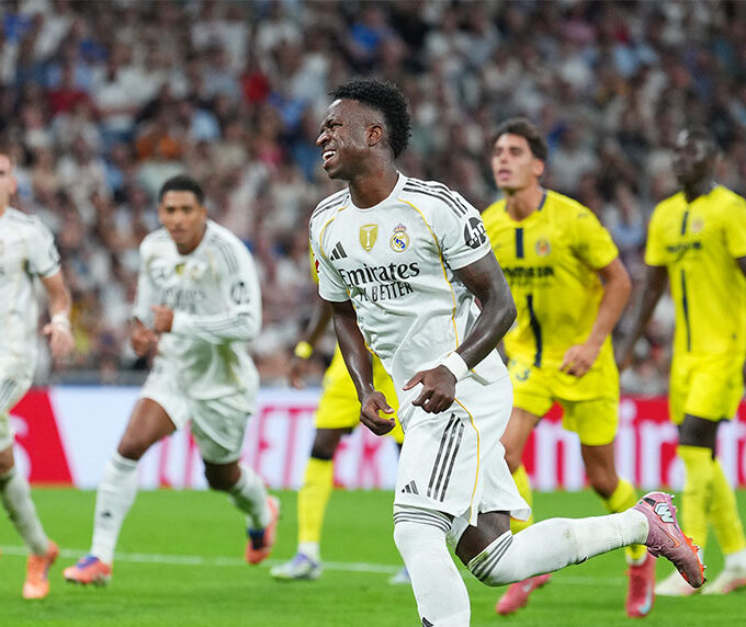 Vinícius Júnior Real Madrid Villarreal