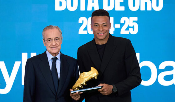 Kylian Mbappé Real Madrid Goldener Schuh